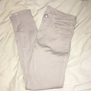 American Eagle Khaki Jeggings